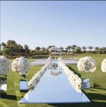 Mirror Wedding Aisle Runner - Reflective Carpet Floor Decor Mirror Carpet - LIAOYANG JIAXIN CARBIDE CO., LTD. - China