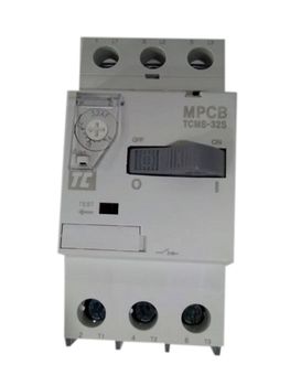 TC MPCB MS-32S Motor Protection Circuit Breaker Weight 320g Voltage 415V Brand TC MCB Rated Frequency 60 Hz Model No./Name - Gandhi Industrial Electrical - India