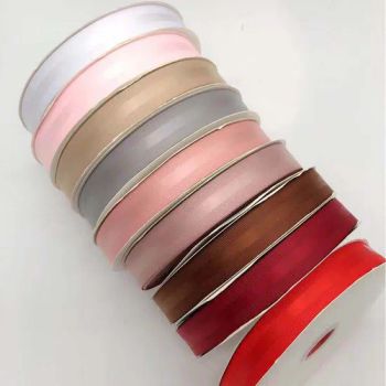 Wholesale Hat Decorating Metallic Hemp Satinband Gifts Polyester Satin Gift Decoration Ribbon - Nantong Javian Textile Co., Ltd - China