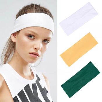 Multi Colors Cotton Soft Workout Sport Headbands Sweatbands Yoga Running Headbands Hair Bands - Xuchang Leyide Import And Export Trading Co., Ltd. - China