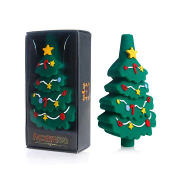 Silicone Hand Pipe Glass Pipes Factory Wholesale Christmas Tree Shape Water Pipe Tobacco Smoking Pipes Silicone Pipe with Gift Box - HF GLASS PRODUCTS CO., LIMITED - China