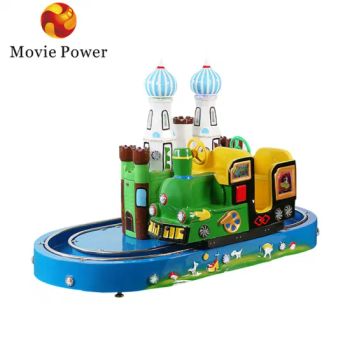 Kid Rids Castle Train Children Riding Machine Coin Operated Game Video Games Machine - Guangzhou Movie Power Technology Co., Ltd - China