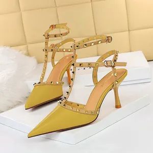 Versatile Sweat Absorbing Woman High-Heeled Sandals for Friends' Dinner Party - Market Union Co.,Ltd. - China