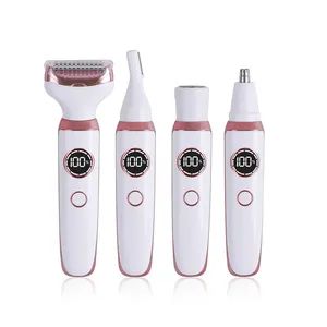 Rechargeable 4 in 1 Multi-Function Electric Shaver Set Hair Remover - Wenzhou Boyo Electric Appliance Co., Ltd. - China