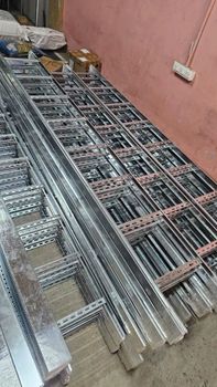 Gi Ladder Type Cable Tray Thickness 2.5 mm Tray Width 150 mm Tray Length 2500 mm Side Rail Height 50 mm Cable Management - A Z Enterprise - India
