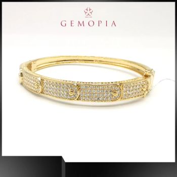 Hot Sale Ladies Silver Bracelet Bangles Jewelry Accessories Women Bangle - Qingdao Gemopia Jewelry Co., Ltd. - China