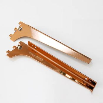 High Quality Hanging Glass Bracket Hook Shaped Hooks Metal Gold Brackets for AA Column Upright Post - Ownway Display Equipment (Guangzhou) Co., Ltd. - China