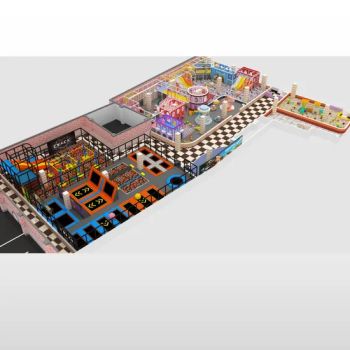 Premium Ninja Course Trampoline Park Equipment - Guangzhou Big Whale Amusement Equipment Co. Ltd - China