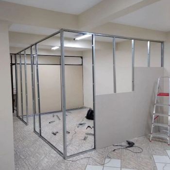 Partition & Dry Wall Installation Services Size 8x4 Use House Built Type Modular Usage/Application partition Material cement fiber - Samar Sales Corporation - India
