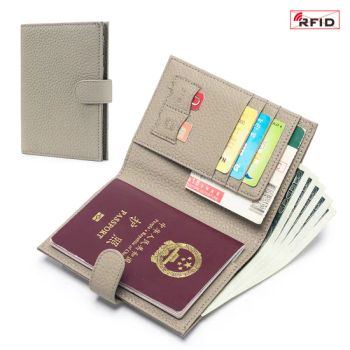 Soft PU Passport Holder Credit Card Wallet Leather Card Holder for Women Luxury RFID Passport Holder - Guangzhou Yujia Industrial Co., Ltd. - China
