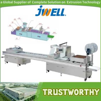 Jwell Medical Consumable Packaging Machine Production Line Use for Paper or Plastic Blister Packing of Disposable Pharynx Swabs/Masks/Syringes/Infusion Sets - Jiangsu Jwell Intelligent Machinery Co., Ltd. - China