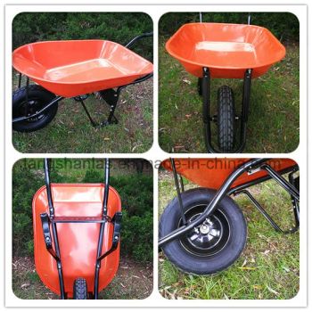 Good Quality Steel Wheelbarrow for South America Origin China Material Steel Type Fix Wheel Item No. Wb3800 HS Code 87168000 - Tangshan Las Import & Export Co., Ltd. - China