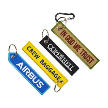 Custom Car Logo Fabric Embroidery Woven Keychains Whistles Lanyard Motorcycle Carabiner Clip Keychain Custom Key Chains - Shenzhen Awells Gift Co., Ltd. - China