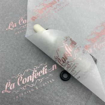 17GSM Custom Printed Logo Rose Gold Wrapping Tissue Silk Paper for Packaging Garments Shoes - Qingdao Chenghaoda Science and Technology Co., Ltd. - China