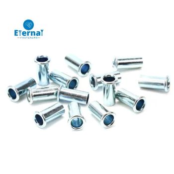 M2 Through Hole Zinc Plated Hollow Tubular Rivets Grommets Eyelets DIN7340 - Guangzhou Eternal Fasteners Technology Co., Ltd - China