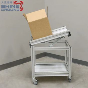 Aluminum Extrusion 6063 Scrap Packing Workstation Used Industrial Workbenches - Dalian Shine Ground Technology Co.,Ltd - China