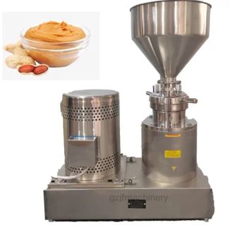 Electric Industrial Coffee Bean Nut Butter Grinder/Peanut Butter Making Machine Cocoa Bean Colloid Mill - Guangzhou Jinfeng Light Industry Machinery Equipment Co., Ltd. - China