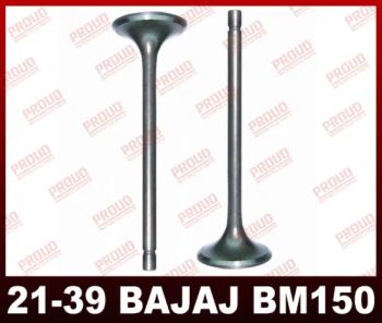 Bajaj Bm150 Engine Valve motorcycle Engine Valve Bajaj Bm150 Spare Parts - Chongqing Proud Import & Export Trade Co., Ltd. - China