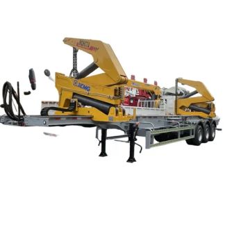 20FT 40FT Container Side Loader Semi Trailer Side Loader Lift /Self Side Load Container Semi Trailer / Container Truck Lifter Side Loaders Semi Trailer - Shan Dong Hua Xiang Special Vehicle Co., Ltd - China