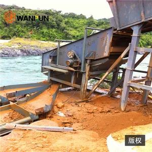Heavy Duty Vibrating Screen for Efficient Separation of Gold and Sand - Shandong Wanrun Intelligent Equipment Co., Ltd. - China