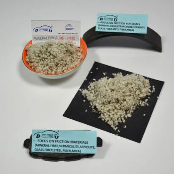 Professional Production Mineral Fiber Mf-1040 and Potassium Titanate Salt Flakes for Manufacturing Ceramic Brake Pads and Brake Lining - Shijiazhuang Deyoute New Material Technology Co., Ltd. - China
