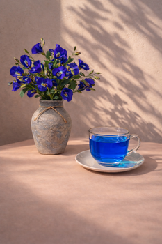 Butterfly Pea Blue Flower Green Tea Place of Origin Assam, India Feature Rainforest Alliance certified Packaging Details Loose Leaf / Bespoke Packaging - Bloombridge Global - India