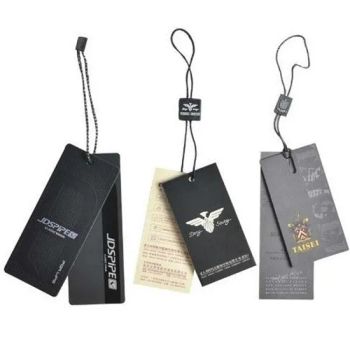 Hot Sales Cheap Custom Printing Logo Paper Clothing Garment Hang Tag with String and Eyelet - Xiamen Birtley Industry & Trading Co., Ltd. - China