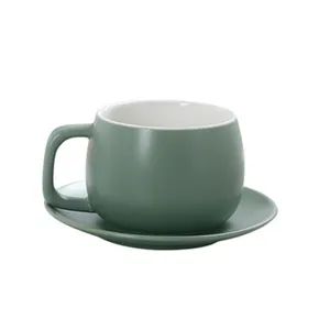 2022 European Matte Ceramic Coffee Red Tea Cups and Saucers Pieces 11-20 PCS Color Multicolor HS Code 691110190 Trademark HENGXIANG - Hunan Zhongyao Ceramics Co., Ltd - China