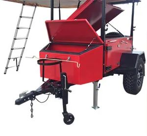 Foldable New Model off Road Camper Trailer Tent Cars Color Gray Origin China ABS With ABS Condition New Axle Number 1 Tire Number - Foshan Kindle Technology Co., Ltd. - China