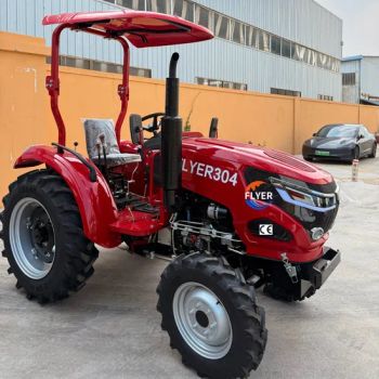 Agricultural Machinery 4WD 30HP Diesel Engine Farming Tractor with Sunshade for Sale - Qingdao Flyer Agricultural Equipment Co., Ltd. - China