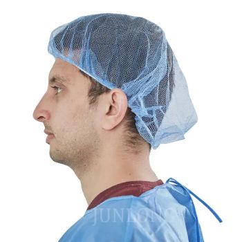 Disposable Medical Hair Clip Cap Nonwoven Bouffant Caps Hair Net - Anhui Jinye Industrial Co., Ltd. - China
