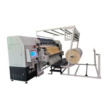 High Speed Shuttleless Quilting Machine Hook Looper Chain Stitch Quilting Machine - Qingdao Seanoel Industry and Trade Co., Ltd. - China