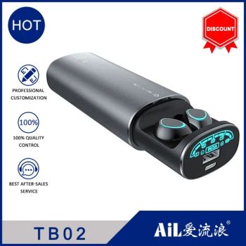 Top Quality 5.0 Touch Earphones Sport Waterproof Wireless Headsets - SHENZHEN AIL INDUSTRIAL LIMITED - China