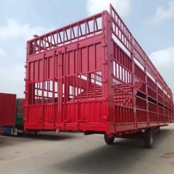 Factory Price 40FT 3-Axle Semi-Trailer Truck Livestock Farm Cargo with Steel Fence for Farm Animal Transport for Farming - Liangshan Dingsheng International Trade Co., Ltd. - China