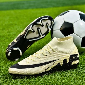 New Brand Waterproof Mens Cheap Fg/AG Football Soccer Shoes Cleats Wholesale Factory Football Soccer Shoes Boots - Guangzhou Penglanfei Trading Co., Ltd. - China
