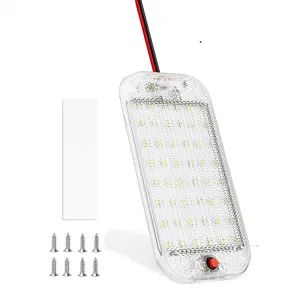 New Design 48 LED Car Lights Crystal Shell Style Mini Universal Reading Lights - Guangzhou Raych Electronic Technology Co., Ltd. - China