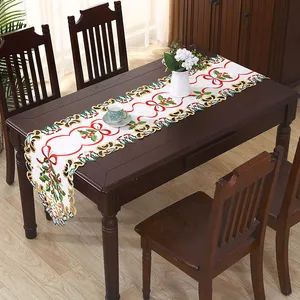 Exquisite Christmas Embroidered Table Runner Is Used to Decorate The Dining Room Living Room for Christmas Party - Market Union Co. Ltd. - China