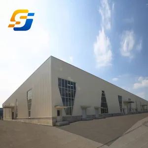 Architecture Tensile Membrane Structure Assemble Steel Structure Workshop Plant - Qingdao Sanjiangrunda Steel Construction Co., Ltd. - China