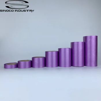 High-Quality Custom Satin Sashes Sinoco Purple Ribbon Printed Logo Wedding Birthday - Hangzhou Sinoco Industry Co., Ltd - China