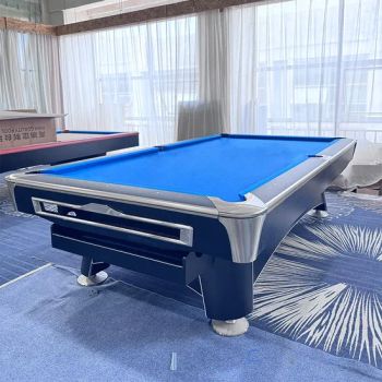 9-Ball Billiard Table Solid Wood 25mm Thick Natural Slates High-Elastic Rubber - Jiangxi Wanyaju Wood Industry Co., Ltd. - China