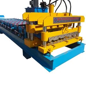 High Speed Glazed Tile Roll Forming Machine Metal Roof Tile Production Line - Botou Kefa Roll Forming Machine Co., Ltd. - China