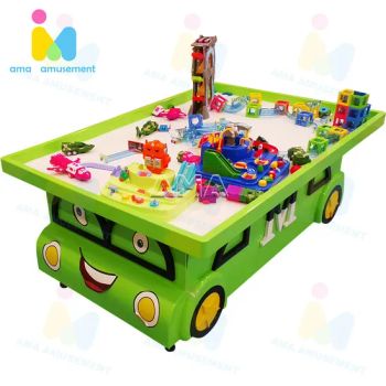 Sand Game Table Indoor Playground Versatile Engineer Building Block Car Entertainment Puzzle Games - Guangzhou Ama Amusement Equipment Co, . Ltd - China