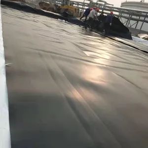 Premium 1mm HDPE Geomembrane for Water Storage Tanks Density 94% Color Black Origin China Material HDPE Model NO. ASTM Surface - Tai'an Tenglu Engineering Materials Co., Ltd. - China