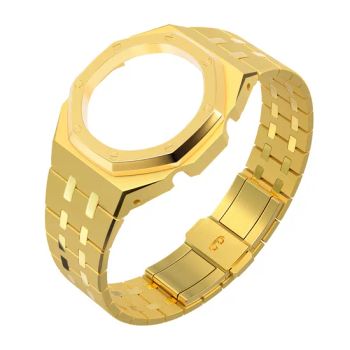 316L Stainless Steel Case & Bracelet for Casio Ga2100, Royal Oak Inspired Full Metal Upgrade Set - Shenzhen JXwearable Technology Co., Ltd. - China