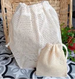 100% Natural Organic Cotton Canvas Drawstring Wash Laundry Bags - Hangzhou Special Nonwovens Co., Ltd. - China