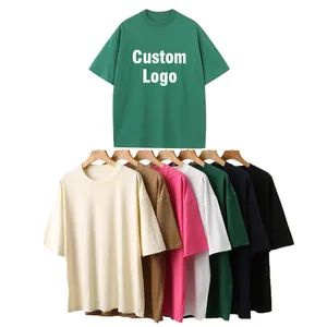 High Quality DTG Screen Print T-Shirt Heavyweight 230GSM Custom 100% Cotton Plain DTG Print Oversized Men's T Shirt - Guangzhou New Apparel Trade Company Limited - China