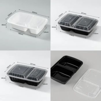 Disposable BPA-Free Lunch Trays for Sustainable Food Storage Solutions - Zhejiang Jieyu Plastic Products Co., Ltd. - China