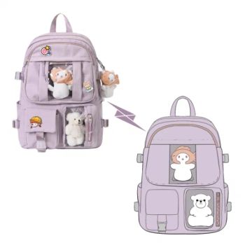Large Capacity Backpacks Women Kawaii Students Waterproof School Travel Bags - Xuzhou Gaopeng Toy Co., Ltd. - China