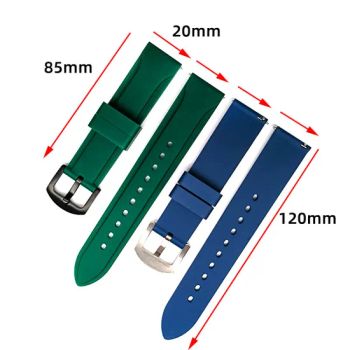 Cross-Border New Products Are Suitable for Huawei Gt4 Watch Straps. 20mm Silicone Watch Strap Quick-Release Watch Straps Are Universal - Shenzhen Guangyufeng Rubber Co., Ltd. - China