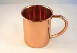 Solid Copper Mule Mugs Material Copper Interior Finish Nickel Design Variety Various Styles And Sizes Exterior Finish Copper Polished - Splendid Exports - India